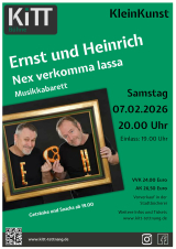 Filmplakat Ernst und Heinrich - Nex verkomma lassa